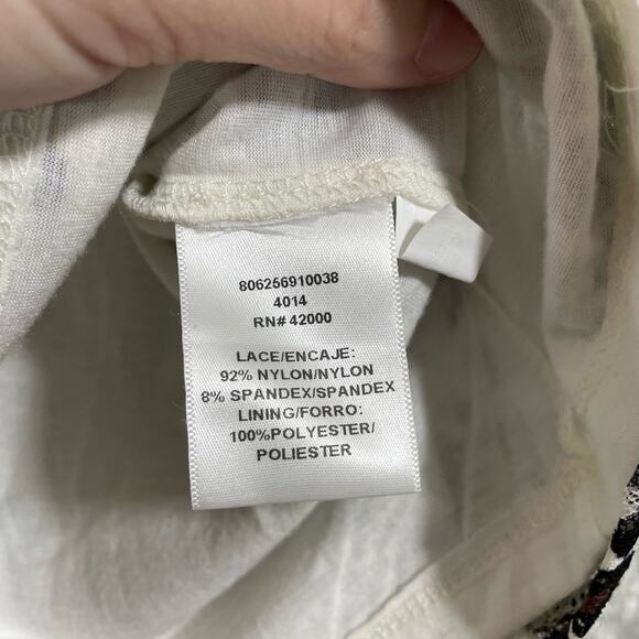 Bongo Junior's Leopard Print Sheer Overlay Crop Top - Size XL - Y2K Style Animal - Picture 5 of 6